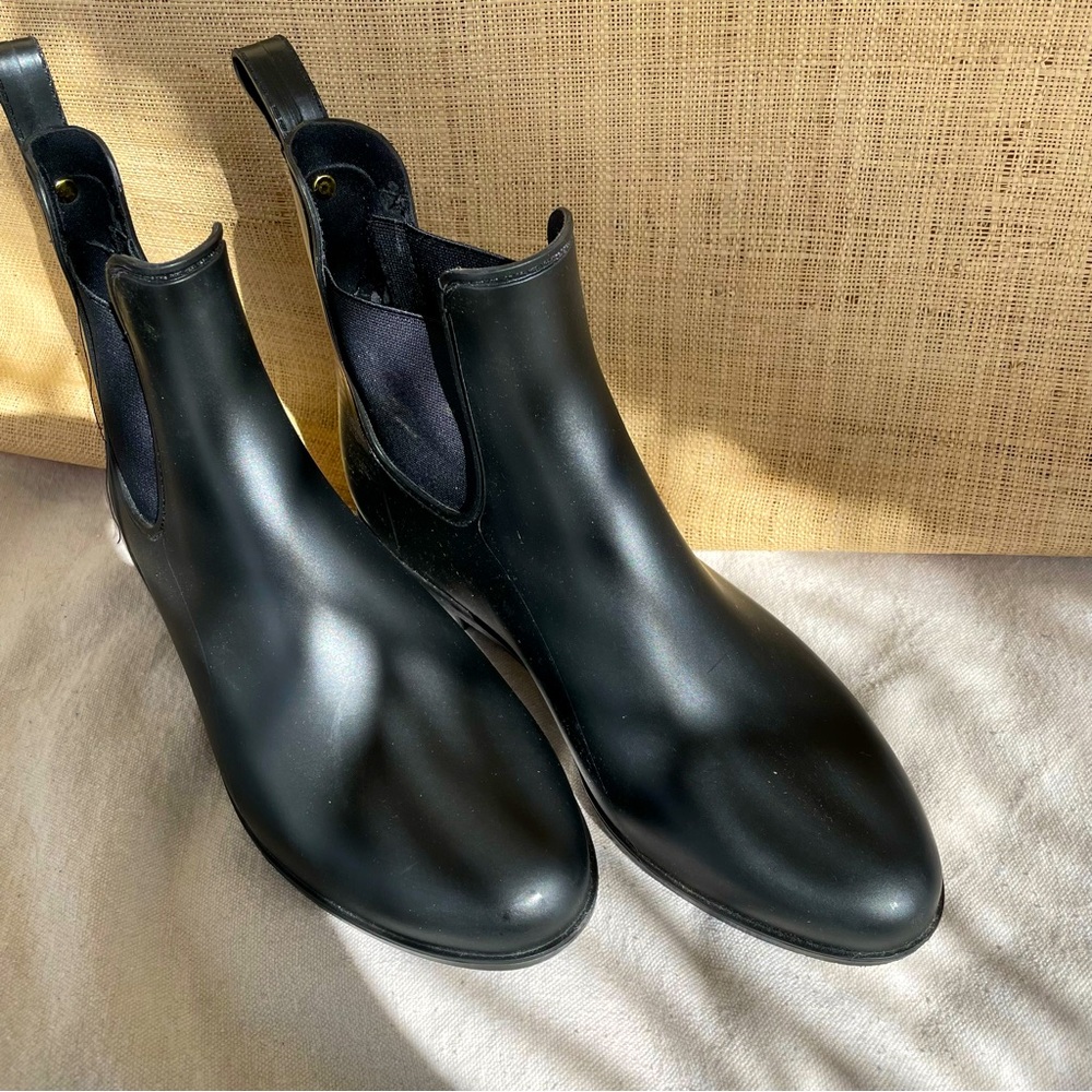 Sam Edelman Tinsley rain boot - matte black, women’s 9